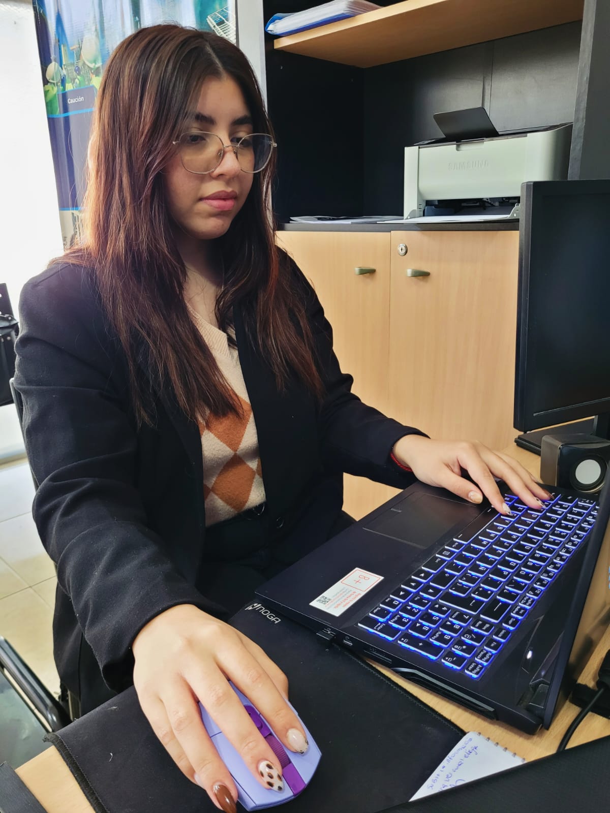 foto mientras me encontraba en una reunion de trabajo